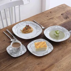 Eurydome Porzellan-Tafelservice – Elegantes Esstischgeschirr