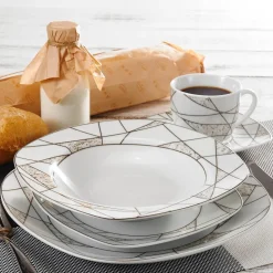 Eurydome Porzellan-Tafelservice – Elegantes Esstischgeschirr