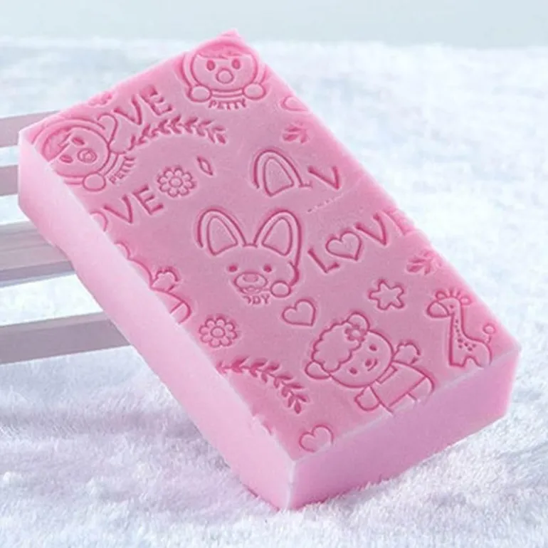 Exfoliating Bath Sponge - Dead Skin Scrubber