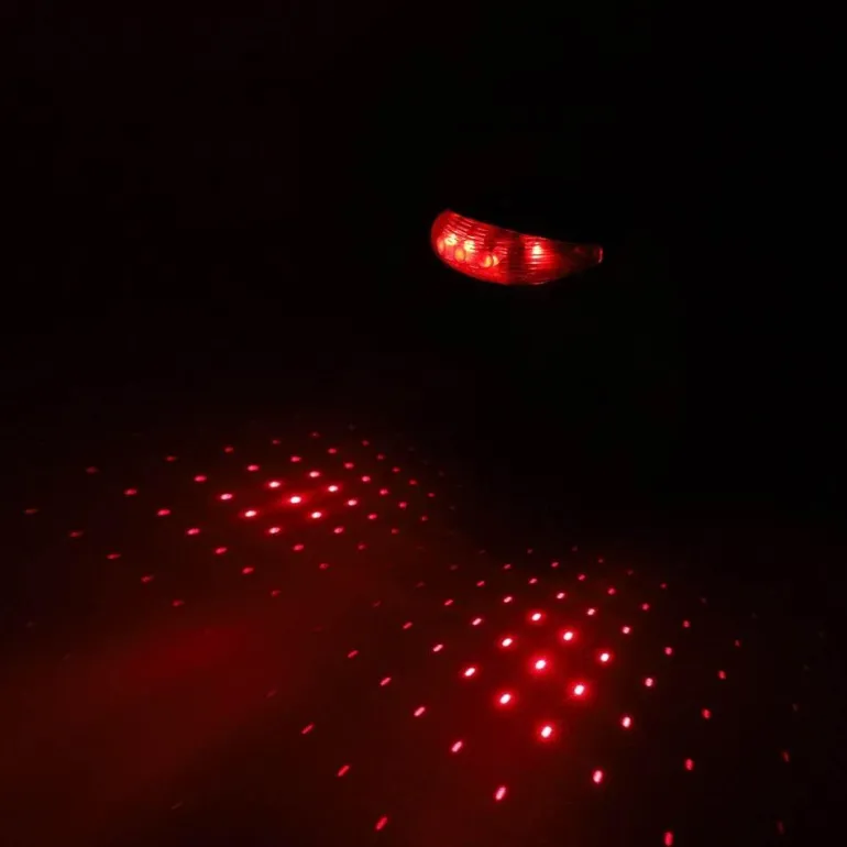 Fahrradrücklicht - Reflektierendes Sicherheitslicht
