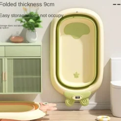 Faltbare Babybadewanne - Temperatursensoranzeige