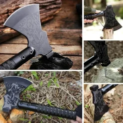 Faltbare Campingaxt – Multifunktionswerkzeug fürs Überleben