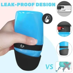 Faltbare 2-in-1-Wasserflasche für Haustiere – reisefreundliches Design