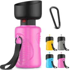 Faltbare 2-in-1-Wasserflasche für Haustiere – reisefreundliches Design
