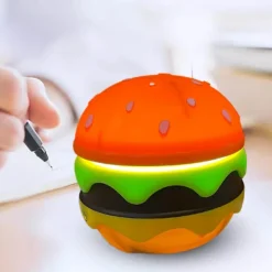 Faltbare kabellose Hamburger-Tischlampe – einzigartige Designbeleuchtung