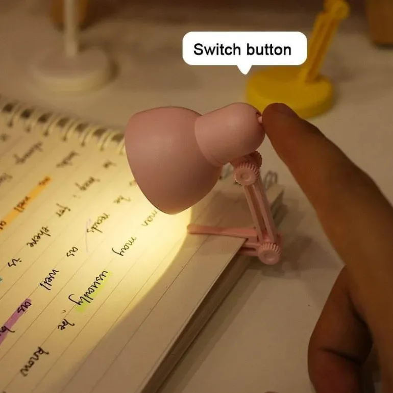 Faltbare LED-Nachtlampe - Mini-Leselicht