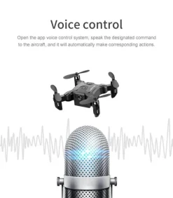 Faltbare Mini-HD-FPV-Drohne – intelligenter Quadrocopter mit Fernbedienung