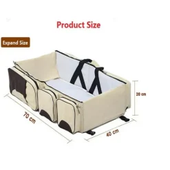 Faltbare Reise-Wickeltasche für Kleinkinder – Tragbare Mama-Tasche