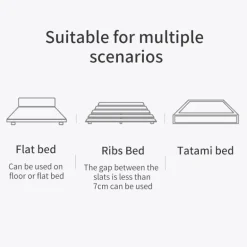 Faltbare, weiche Matratze – bequemes mehrschichtiges Tatami-Design