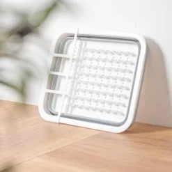 Faltbarer Abtropfständer – Platzsparender Küchen-Organizer