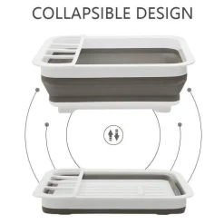 Faltbarer Abtropfständer – Platzsparender Küchen-Organizer