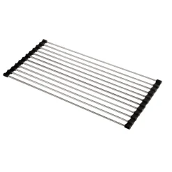 Faltbarer Abtropfständer für die Spüle – platzsparender Küchen-Organizer