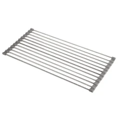 Faltbarer Abtropfständer für die Spüle – platzsparender Küchen-Organizer