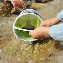 Faltbarer Angeleimer aus Segeltuch – Tragbares Campingzubehör