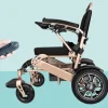 Faltbarer Elektrorollstuhl – Mobilitätshilfe mit Fernbedienung