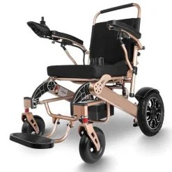 Faltbarer Elektrorollstuhl – Mobilitätshilfe mit Fernbedienung