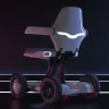 Faltbarer Elektrorollstuhl - Moderner Mobilitätsroller