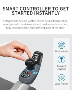 Faltbarer Elektrorollstuhl - Moderner Mobilitätsroller