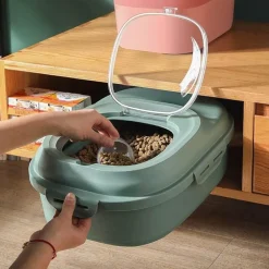 Faltbarer, feuchtigkeitsbeständiger Vorratsbehälter für Lebensmittel – platzsparender Küchen-Organizer