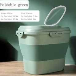 Faltbarer, feuchtigkeitsbeständiger Vorratsbehälter für Lebensmittel – platzsparender Küchen-Organizer