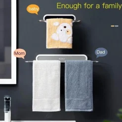 Faltbarer Handtuchhalter aus Edelstahl zur Wandmontage