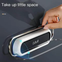 Faltbarer Handtuchhalter aus Edelstahl zur Wandmontage