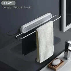 Faltbarer Handtuchhalter aus Edelstahl zur Wandmontage