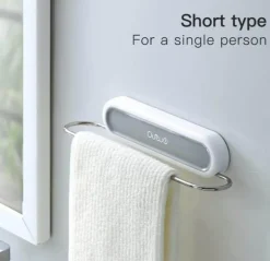 Faltbarer Handtuchhalter aus Edelstahl zur Wandmontage