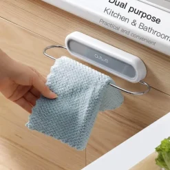 Faltbarer Handtuchhalter aus Edelstahl zur Wandmontage
