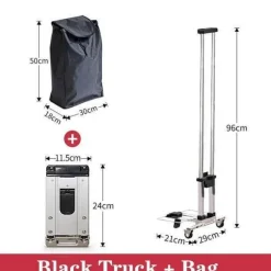 Faltbarer Handwagen - Tragbarer Mehrzweckwagen