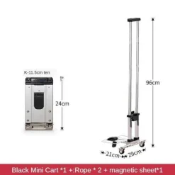 Faltbarer Handwagen - Tragbarer Mehrzweckwagen