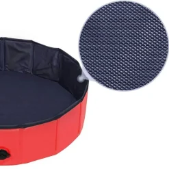 Faltbarer Haustier-Badepool - Tragbarer Hunde- und Katzenpool