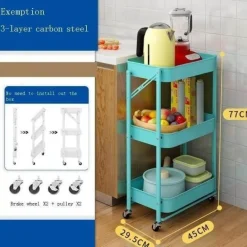 Faltbarer Küchen-Organizer – einfache Aufbewahrungslösung