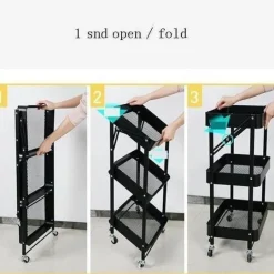 Faltbarer Küchen-Organizer – einfache Aufbewahrungslösung