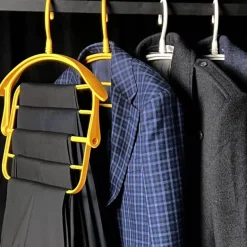 Faltbarer 4-lagiger Kleiderbügel – platzsparender Kleider-Organizer