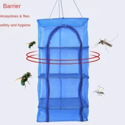 Faltbarer mehrschichtiger Fischernetzständer - Outdoor-Angelausrüstung