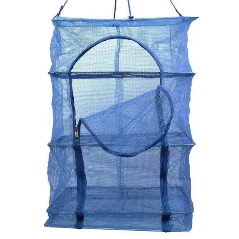 Faltbarer mehrschichtiger Fischernetzständer - Outdoor-Angelausrüstung