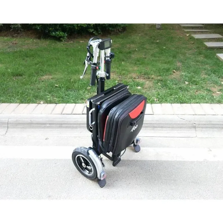Faltbarer 4-Rad-Elektroroller - Tragbare Mobilitätshilfe für Senioren