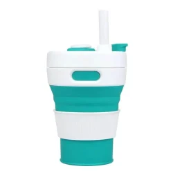 Faltbarer Reisebecher – Umweltfreundliches, wiederverwendbares Trinkgeschirr für unterwegs