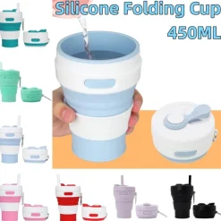Faltbarer Reisebecher – Umweltfreundliches, wiederverwendbares Trinkgeschirr für unterwegs