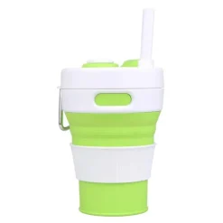 Faltbarer Reisebecher – Umweltfreundliches, wiederverwendbares Trinkgeschirr für unterwegs