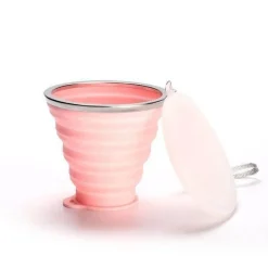 Faltbarer Reisebecher aus Silikon – Faltbarer, umweltfreundlicher Becher