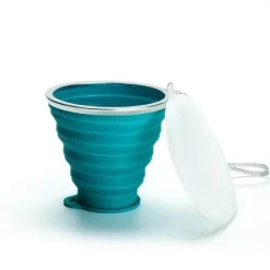 Faltbarer Reisebecher aus Silikon – Faltbarer, umweltfreundlicher Becher