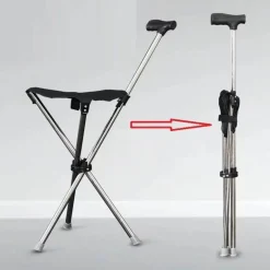 Faltbarer Reise-Gehstock – Ultraleichte Gehstockstütze