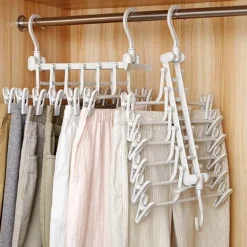 Faltbarer, rutschfester Kleiderbügel – einfache Aufbewahrungslösung
