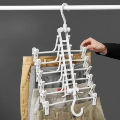 Faltbarer, rutschfester Kleiderbügel – einfache Aufbewahrungslösung
