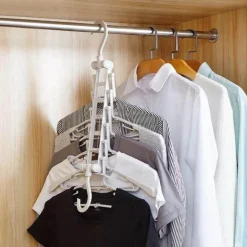 Faltbarer, rutschfester Kleiderbügel – einfache Aufbewahrungslösung