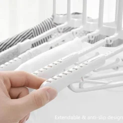 Faltbarer, rutschfester Kleiderbügel – einfache Aufbewahrungslösung