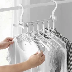 Faltbarer, rutschfester Kleiderbügel – einfache Aufbewahrungslösung