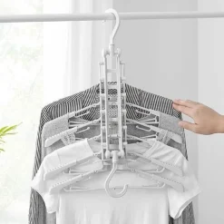 Faltbarer, rutschfester Kleiderbügel – einfache Aufbewahrungslösung